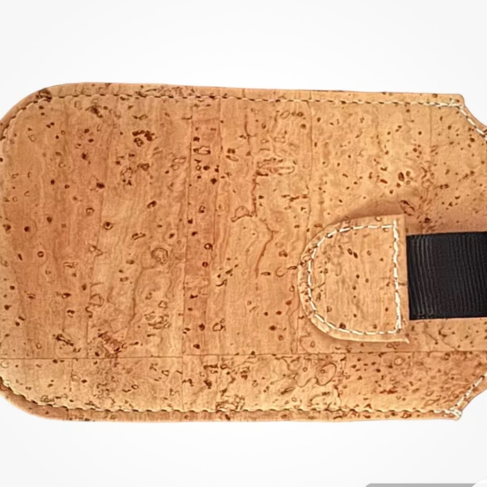Women’s Natural Cork One Holder Credit Card Pouch